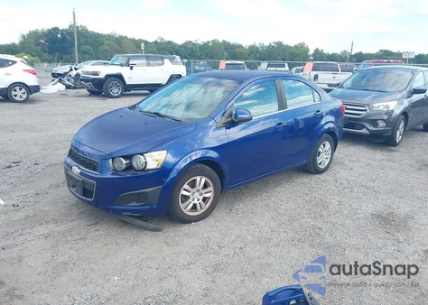 2013 Chevrolet Sonic Lt Auto z USA, uszkodzony, nr VIN 1G1JC5SG7D4198506